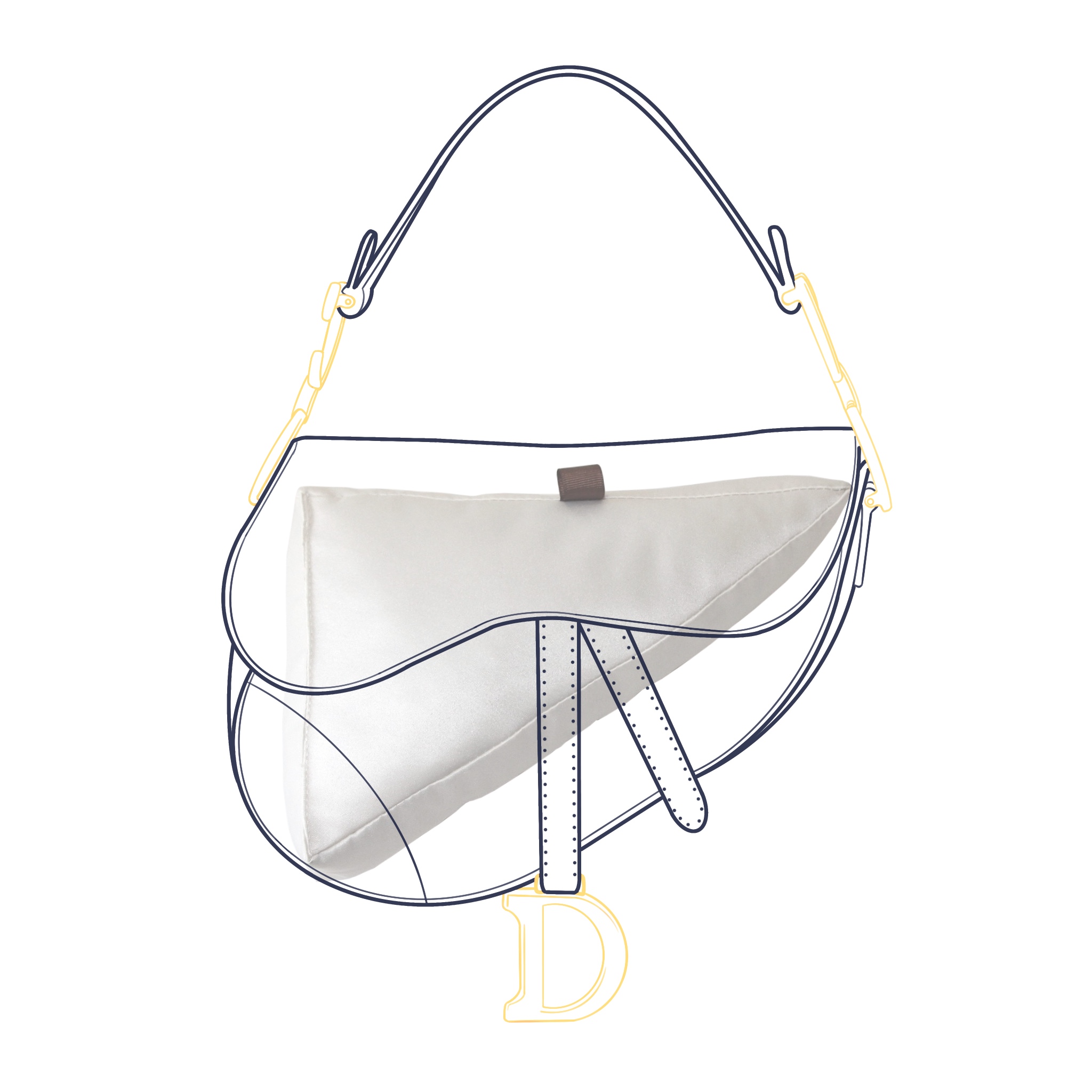 Fit For Saddle Bag Luxury Hand - Luxury Bags Dior のレビューと価格