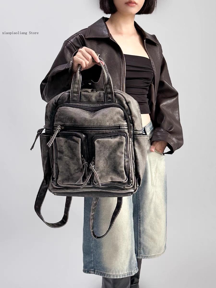 Luxury Soft Washed Pu Leather  - Luxury Bags Vintage のレビューと価格