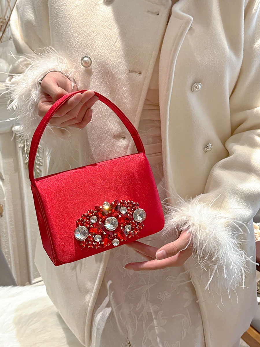 UGALS Luxury Satin Diamond Gem - Luxury Bags For Young Women のレビューと価格
