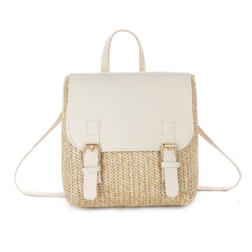 Versatile Bag PU Leather Straw - Luxury Bags Vintage のレビューと価格