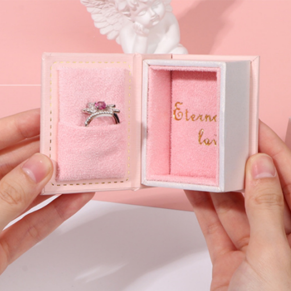 Mini Clamshell Book Ring Box f - Luxury Bags List のレビューと価格