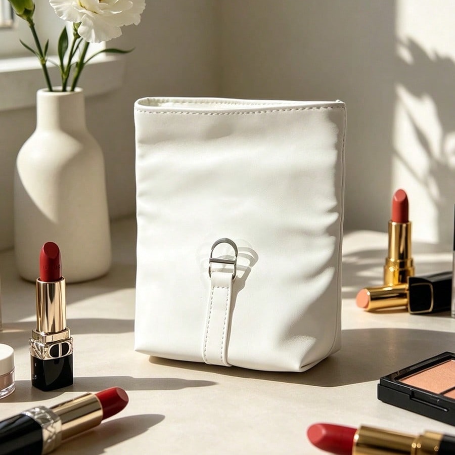 Dior’s Bag White Cosmetic Bag  - Luxury Bags Dior のレビューと価格