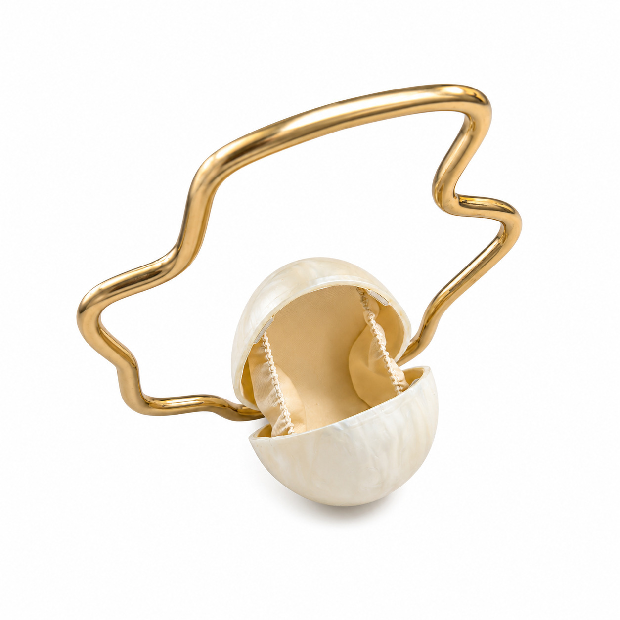 Women mini Acrylic egg bag cut - Luxury Bags On Sale のレビューと価格