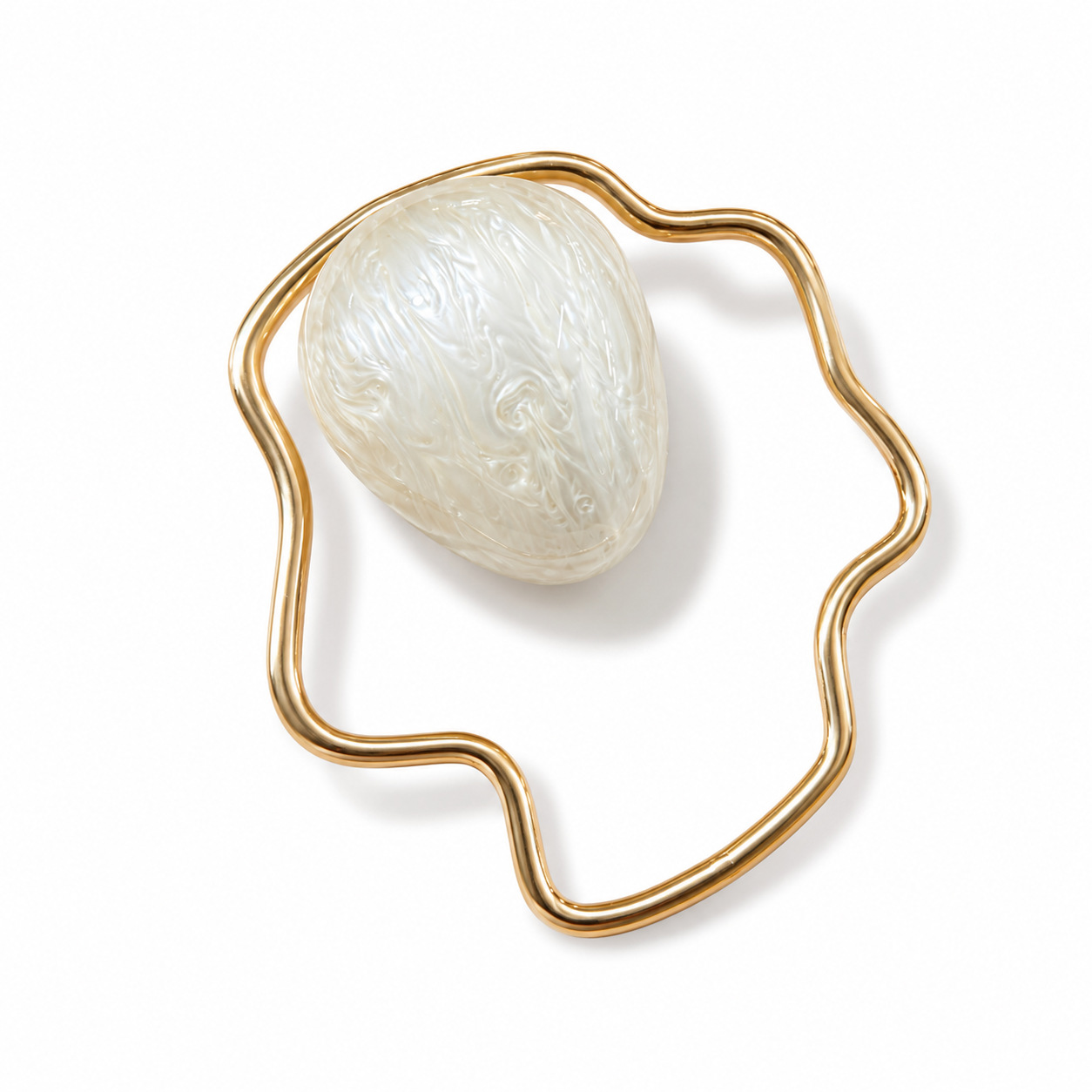 Women mini Acrylic egg bag cut - Luxury Bags On Sale のレビューと価格