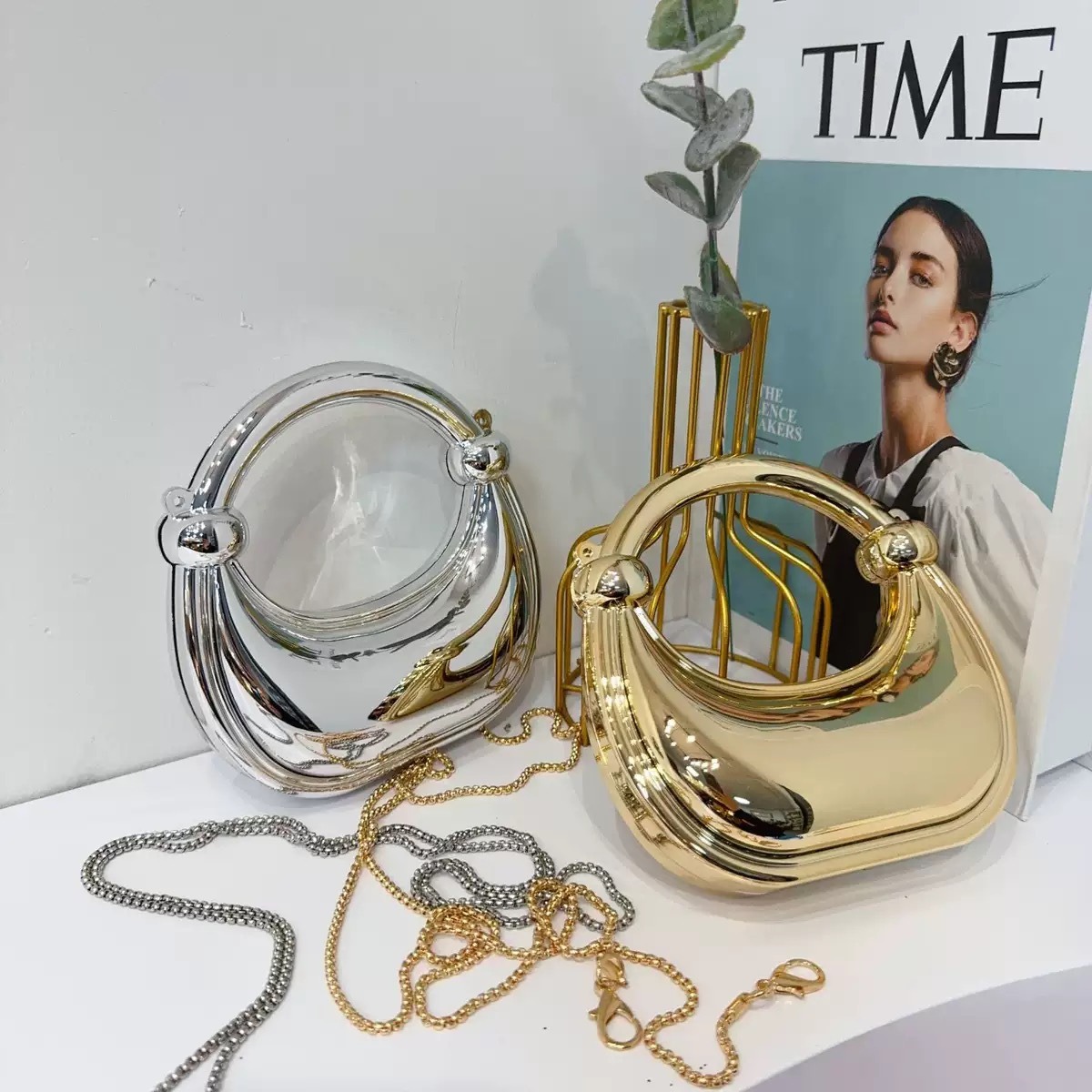 Mini Golden Evening Bag Purses - Luxury Bags On Sale のレビューと価格