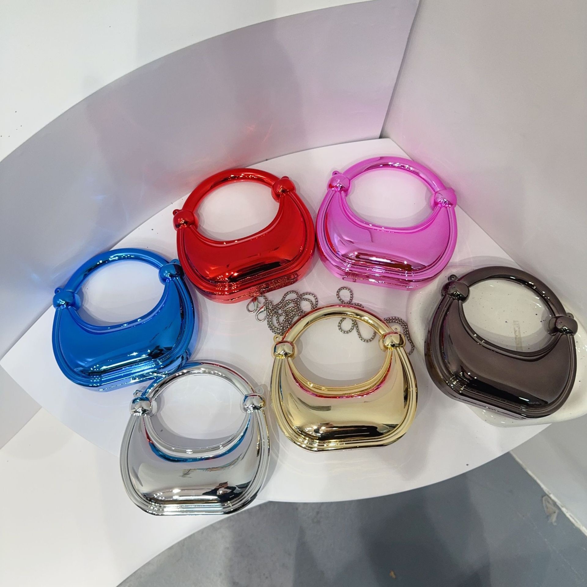 Mini Golden Evening Bag Purses - Luxury Bags On Sale のレビューと価格