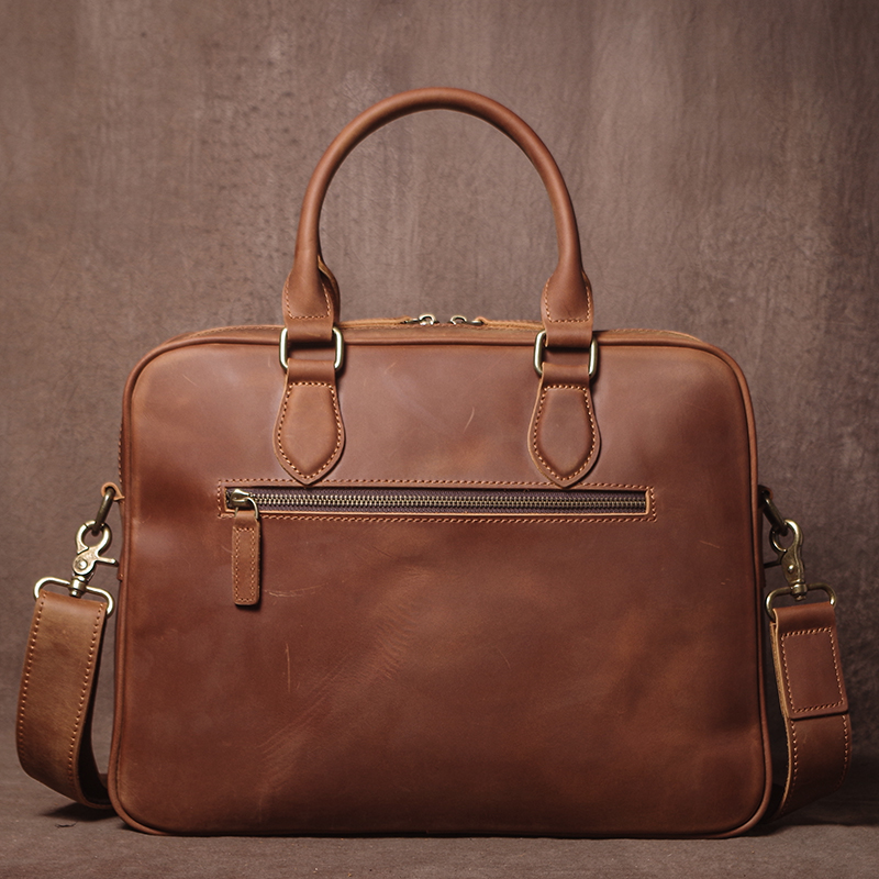 GURO Men Crazy Horse Cowhide B - Luxury Bags Vintage のレビューと価格