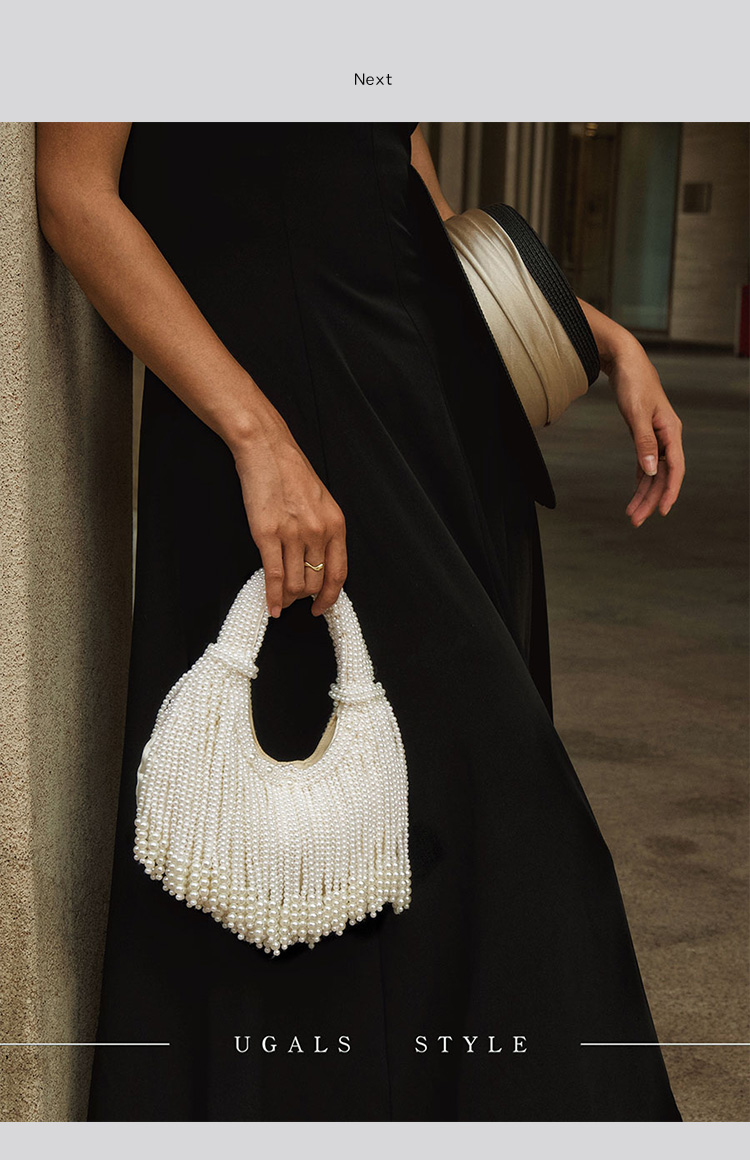 Design Handle Pearl Evening Cl - Luxury Bags On Sale のレビューと価格